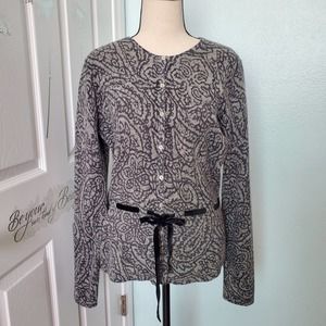 Sarah Spencer Cardigan sweater Size M